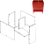 Подставка под огнетушитель П-15-2, двойная, разобранная в Кургане